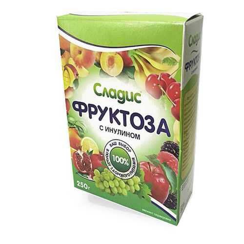 Фруктоза кристаллическая Cладис с инулином 250 г в Глобус