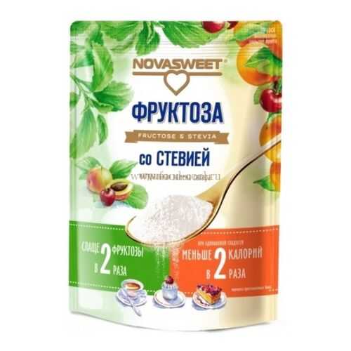 Фруктоза Novasweet со стевией 250 г в Глобус