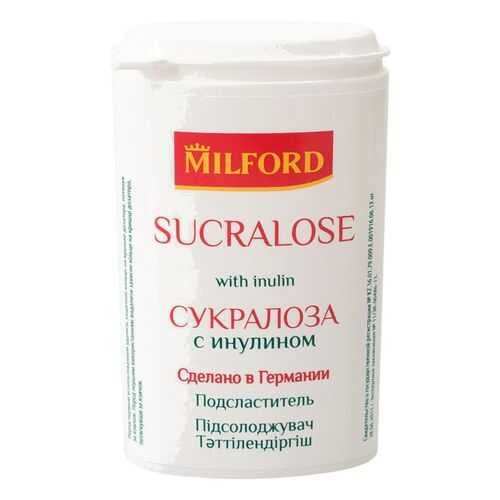 Подсластитель сукралоза Milford с инулином 22.2 г в Глобус