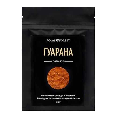 Гуарана Royal Forest порошок 50г в Глобус