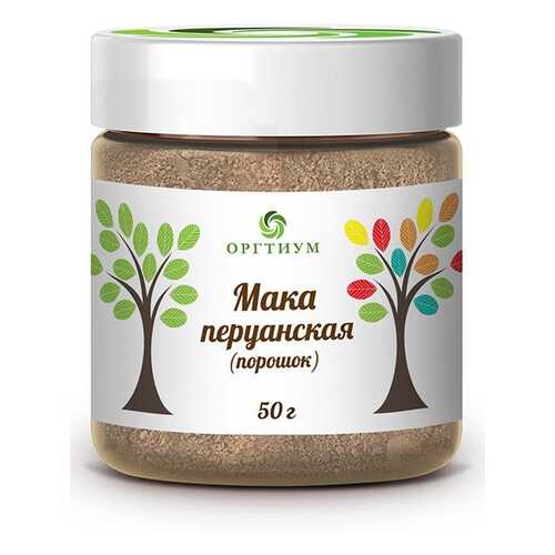Мака Оргитум перуанская желтая био 50 г в Глобус
