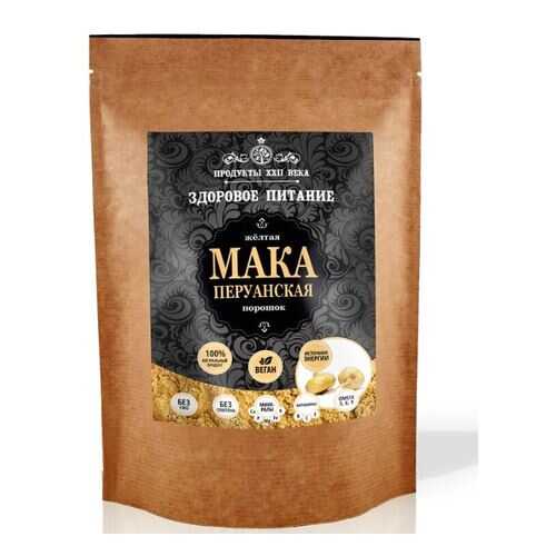 Мака перуанская желтая Продукты XXII века порошок 400 г в Глобус
