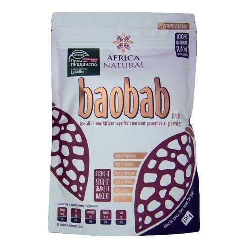 Порошок Africa Natural из плодов баобаба в Глобус