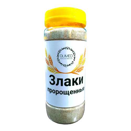 Порошок ростков смесь злаков (пшеница, овес, ячмень, рожь) OLIMED, 300г в Глобус