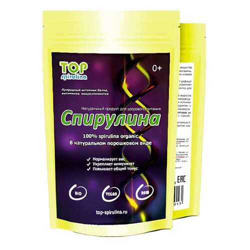Спирулина Top Spirulina порошок в Глобус