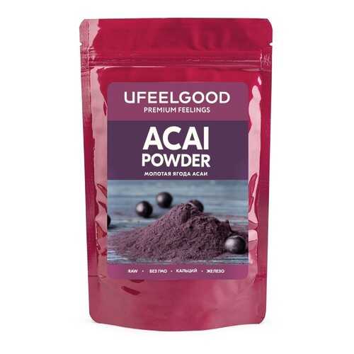 Ягоды Асаи Ufeelgood молотые 100 г в Глобус