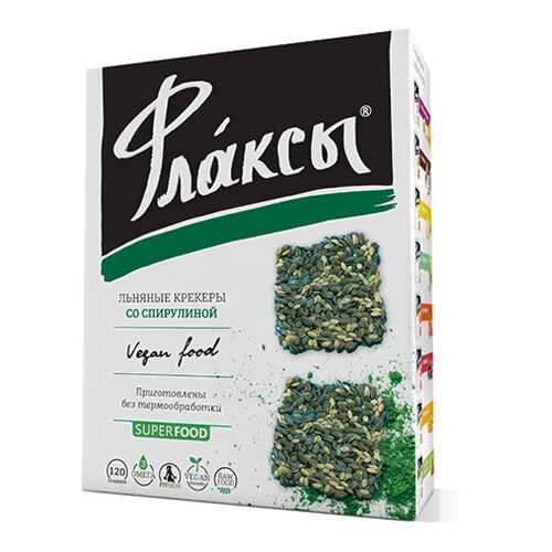 Флаксы Компас Здоровья со спирулиной 120 г в Глобус