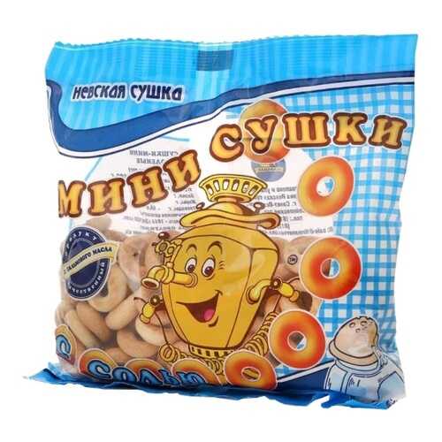 Сушки-мини Невская сушка соленые 200 г в Глобус