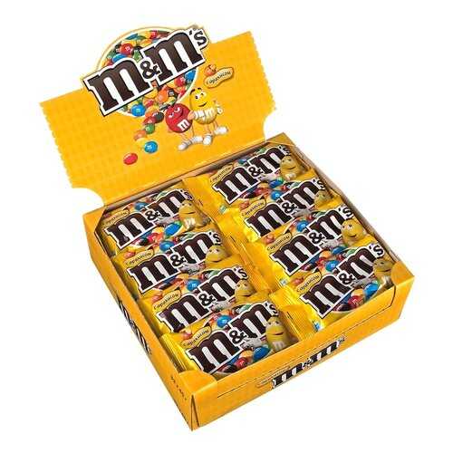Драже M&M`s арахис 32 штуки по 45 г в Глобус