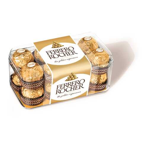 Конфеты Ferrero Rocher хрустящие с лесным орехом 200 г в Глобус