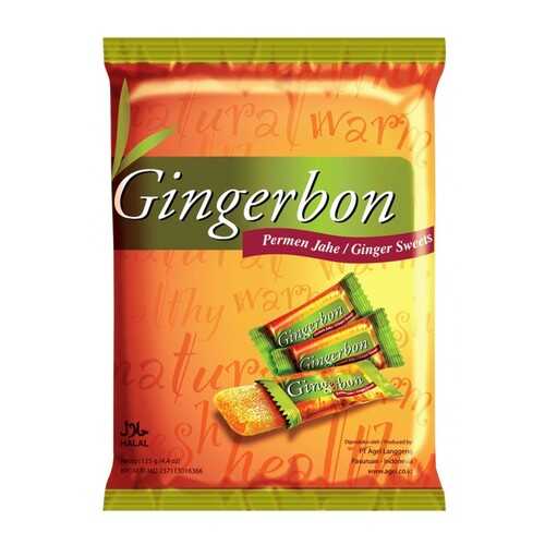 Конфеты имбирные Gingerbon Original жевательные 125 г в Глобус
