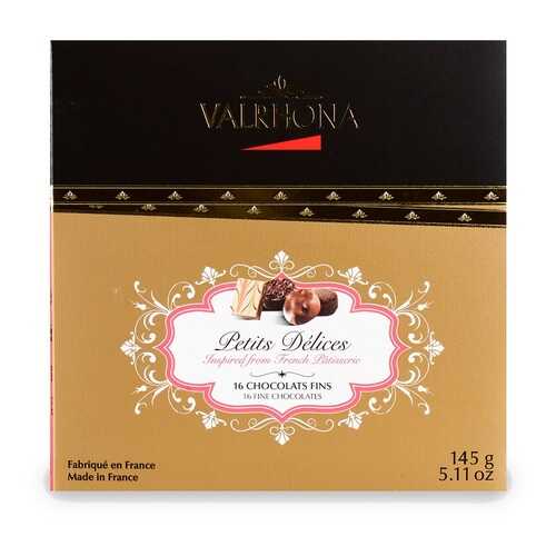 Шоколадные конфеты Valrhona Petits Delices ассорти 145г Франция в Глобус