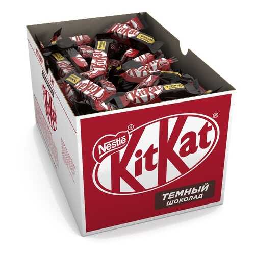 Темный шоколад Kitkat dark с хрустящей вафлей 3 кг в Глобус