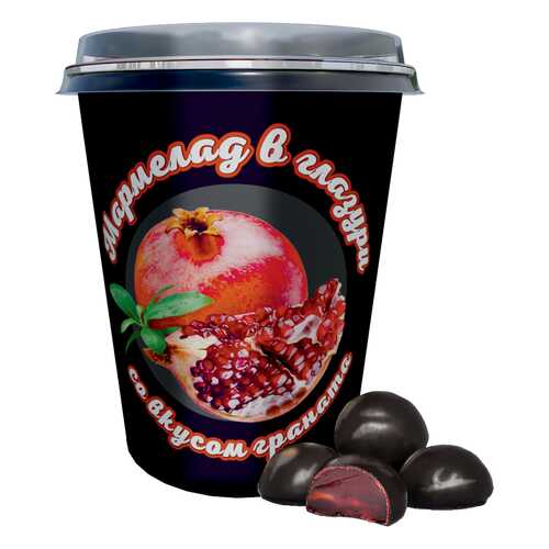 Глазированный мармелад со вкусом граната, 300 г в Глобус