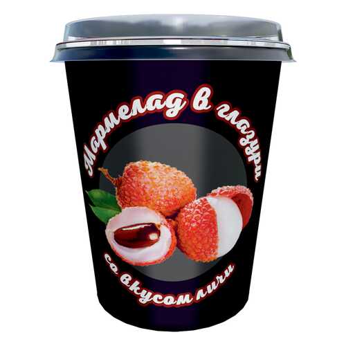 Глазированный мармелад со вкусом личи, 300 г в Глобус