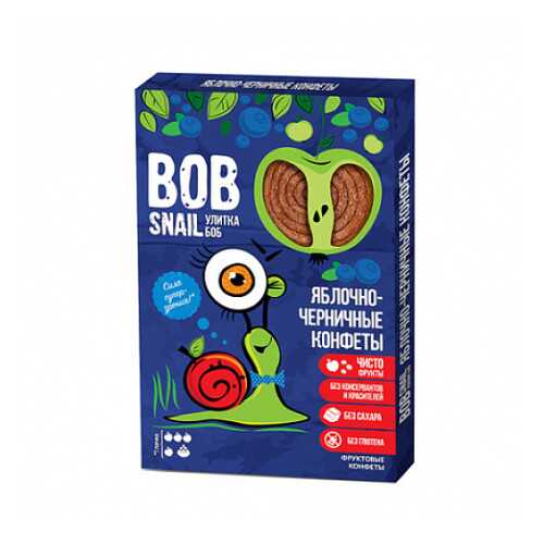 Конфеты яблочно-черничные Bob Snail 60 г в Глобус