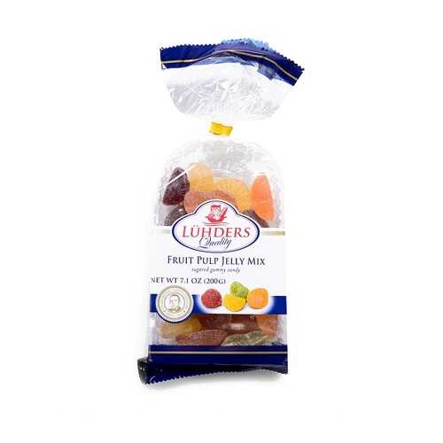 Мармелад «Фруктовый микс», Luhders, 200 г, Германия в Глобус