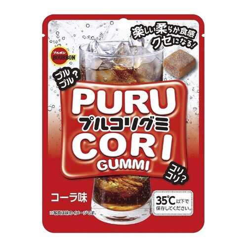 Мармелад жевательный Bourbon Puru Cori со вкусом колы 50 г в Глобус