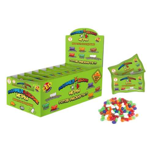 Настольная игра Мармеладские игры, в пакете, 1 серия, 50 гр. Zed Candy в Глобус