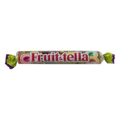 Жевательный мармелад Fruit-tella вкусы от природы яблоко-персик-малина 52 г в Глобус