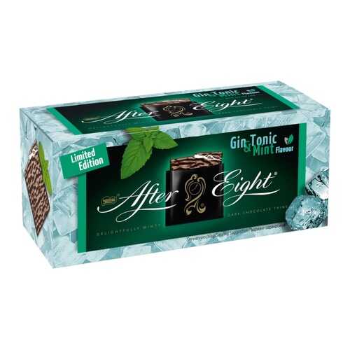 AFTER EIGHT Шоколадные конфеты с помадной начинкой со вкусом Джин-тоник и мята 200г в Глобус
