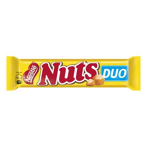 Батончик Nestle шоколадный nuts мегабайт 66 г в Глобус