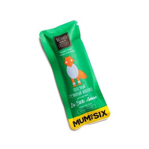 Гречишный шоколад Nature’sownfactory & МUMofSIX молочный 20 г в Глобус