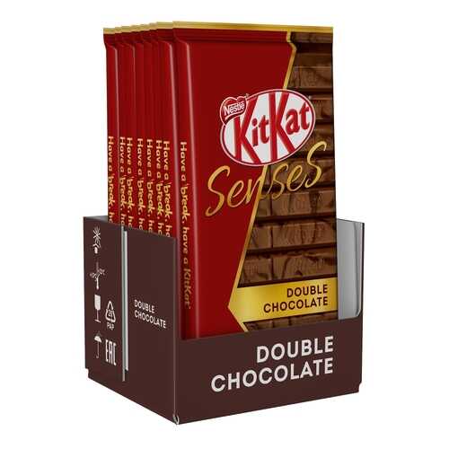KITKAT Senses DoubleChocolate 8 шт по 112г в Глобус