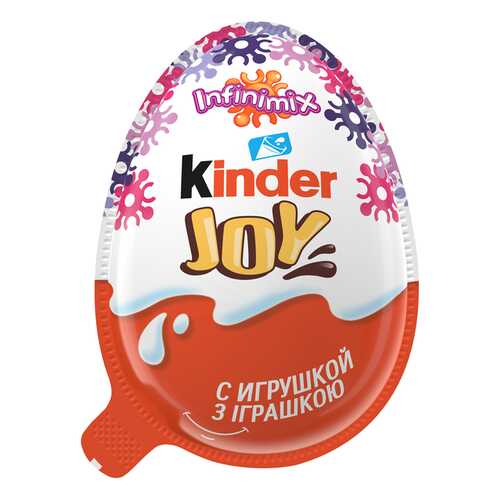 Кондитерское изделие Kinder Joy с игрушкой Инфинимикс 20 г в Глобус