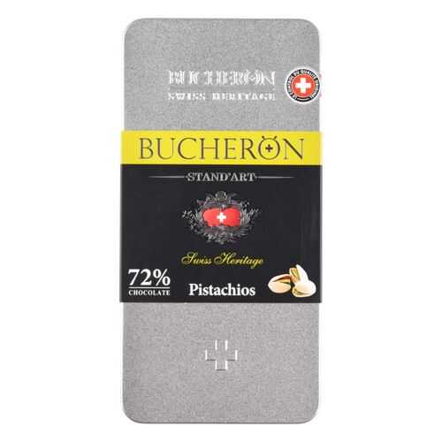 Шоколад горький Bucheron с фисташками 72% какао 100 г в Глобус