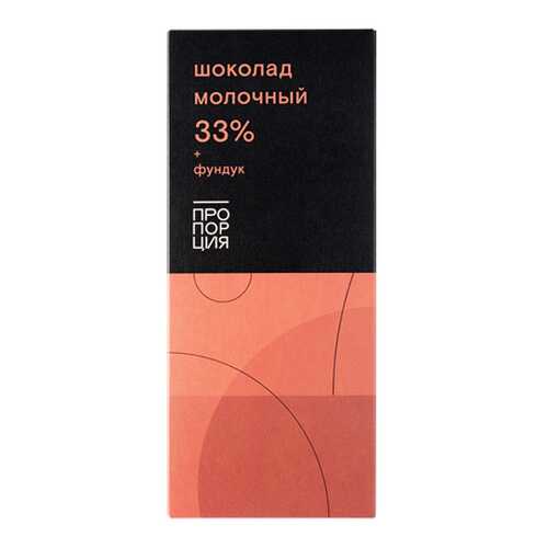 Шоколад молочный с фундуком Пропорция 75 г в Глобус