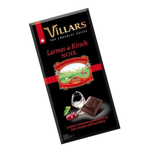 Шоколад темный Villars с вишневым бренди 100 г в Глобус