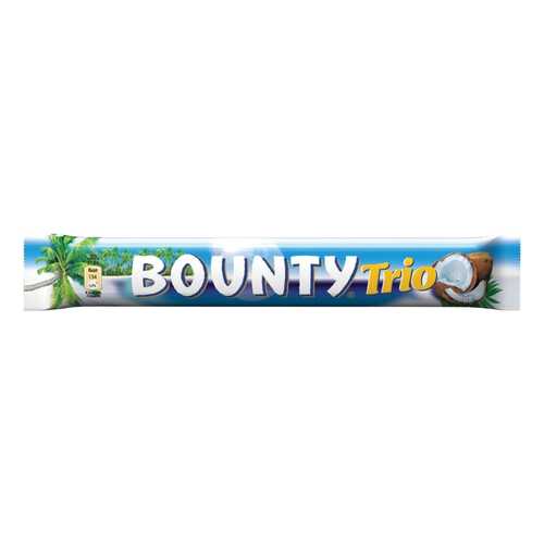 Шоколадный батончик BOUNTY ТRIO 82,5г*6 шт в Глобус