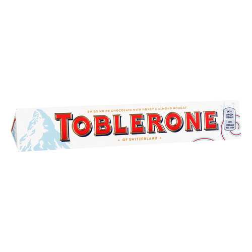 TOBLERONE шоколад белый медово-миндальная нуга 100г в Глобус