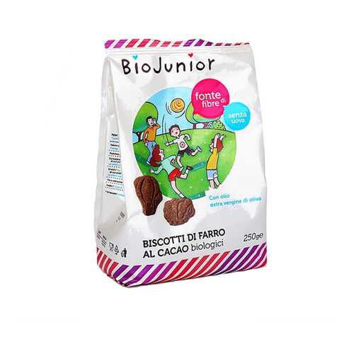 Печенье BioJunior из спельты с какао bio 250 г в Глобус