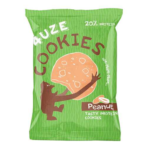 Печенье Fuze cookies вкус арахис 40 г в Глобус