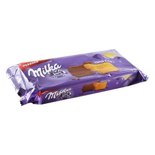 Печенье Milka покрытое молочным шоколадом 200 г в Глобус