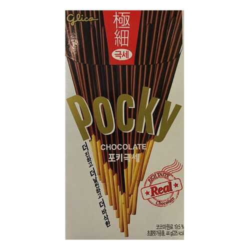 Печенье Pocky палочки супер тонкие шоколад 75 г в Глобус