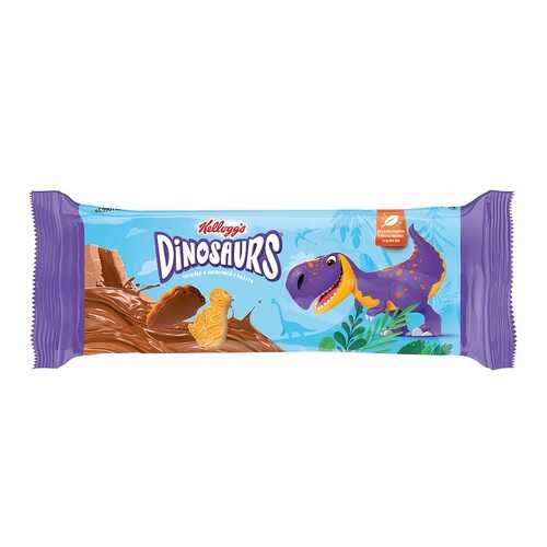 Печенье сахарное Kellogg's Dinosaurs в молочной глазури 191г Россия в Глобус