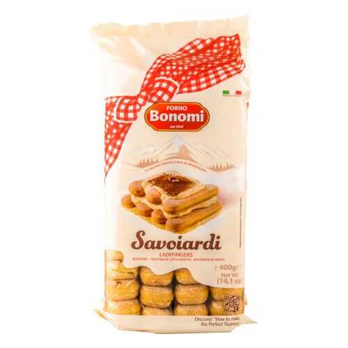 Печенье савоярди Forno Bonomi ladyfingers для тирамису 400 г в Глобус