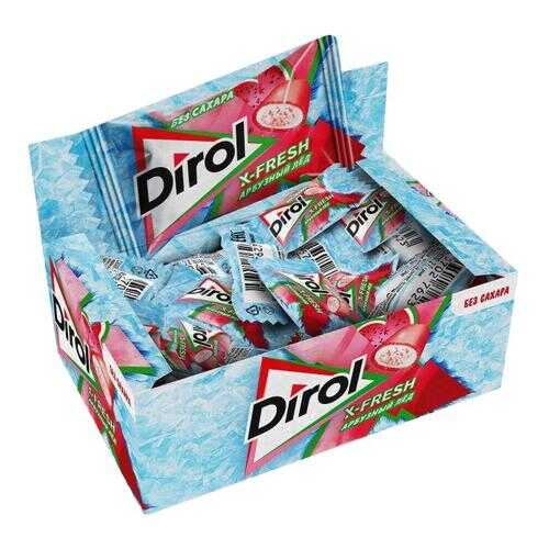 DIROL X-FRESH жевательная резинка арбузный лед 2г по 100 шт в Глобус