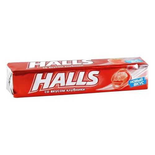 Карамель леденцовая Halls со вкусом клубники 25 г в Глобус