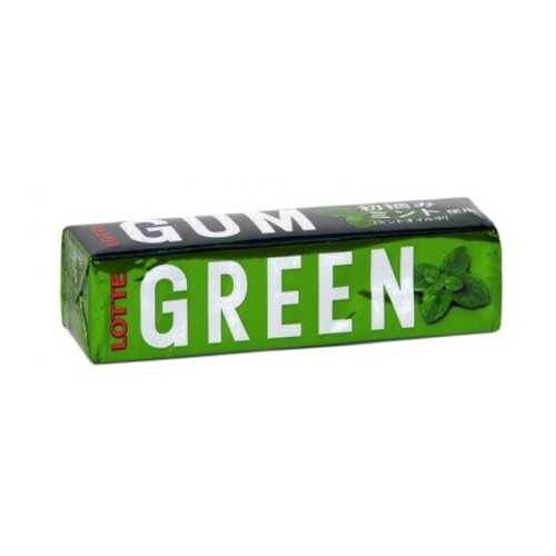 Жевательная резинка Lotte Green Gum, 19,1 г ,Япония в Глобус