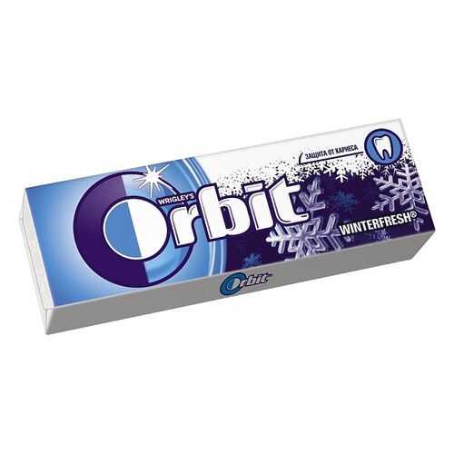 Жевательная резинка Orbit winterfresh 13.6 г в Глобус