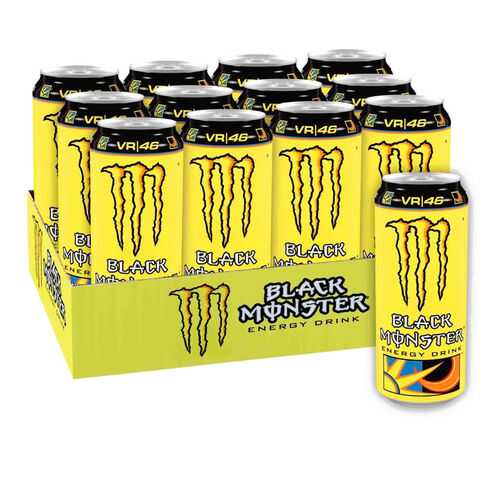 Энергетический напиток Black Monster VR46 Doctor 12 шт 449 мл в Глобус