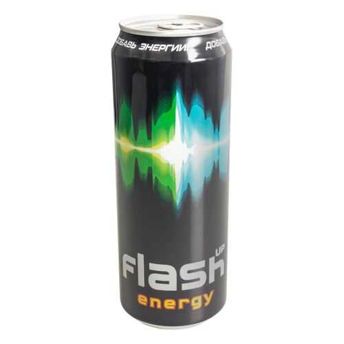Напиток энергетический Flash Up energy жестяная банка 0.45 л в Глобус