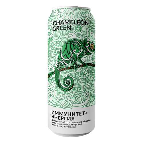 Напиток Green Chameleon энергетический без сахара эвкалипт 500 мл в Глобус