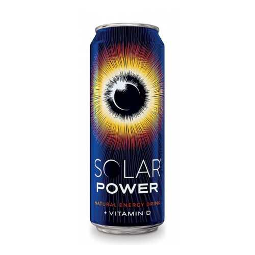 Напиток Solar power Brain boost энергетический газированный 0.45 л в Глобус