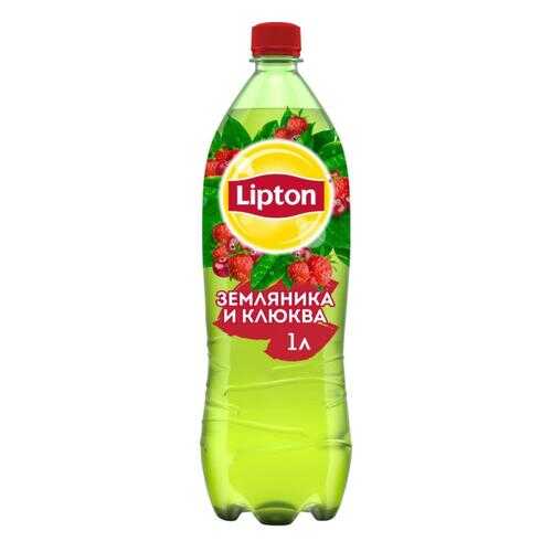 Чай зеленый Lipton клюква-земляника 1 л в Глобус