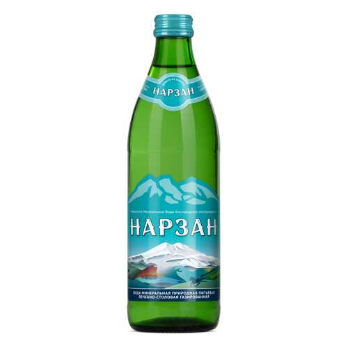 Минеральная вода Нарзан 0,45 л стекло 100029 (20 шт.) в Глобус